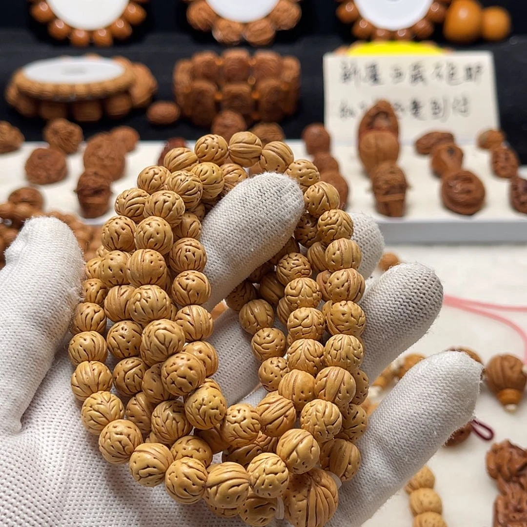 美***龙手串/手链核桃手工桃核工艺制作