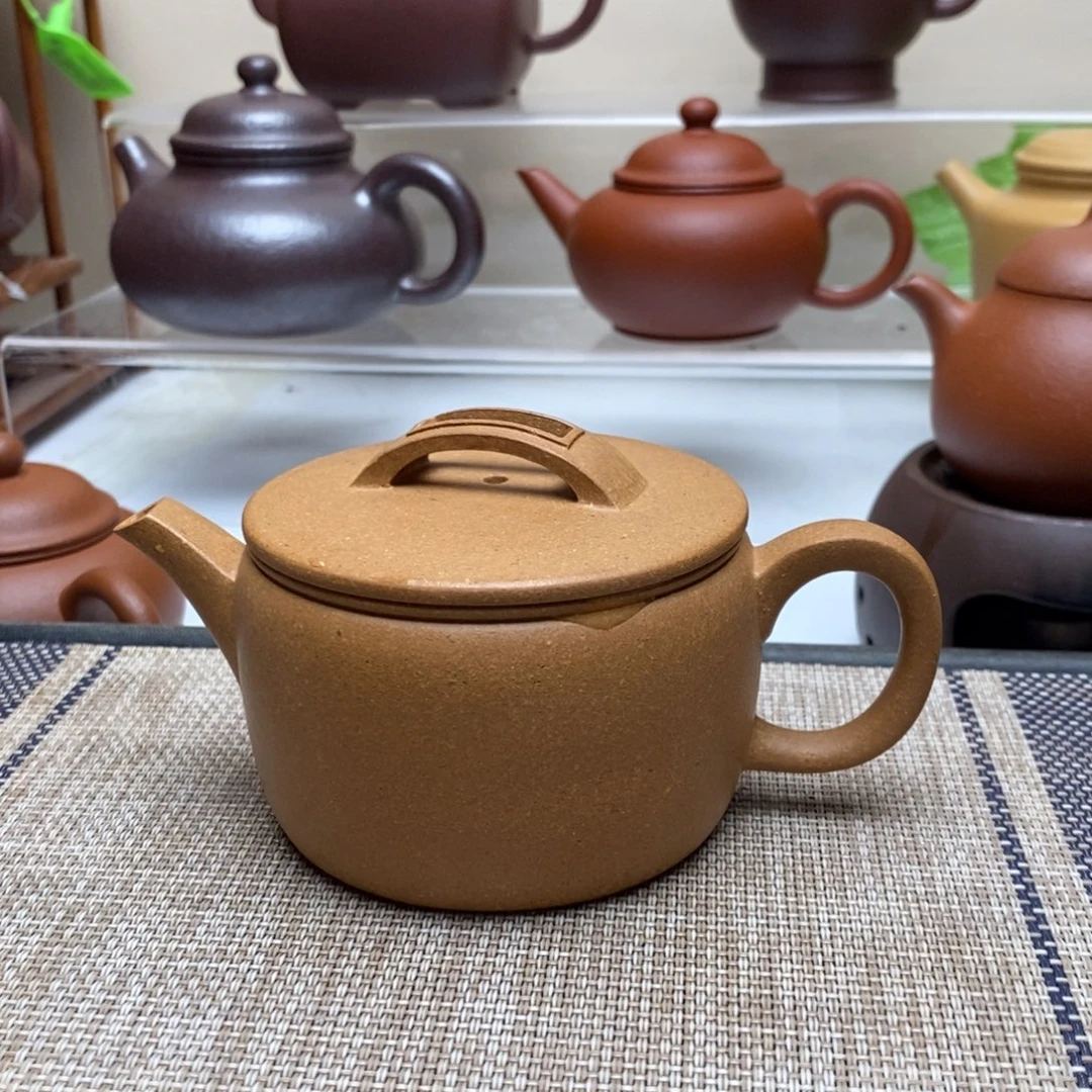 紫砂茶壶零添加原矿黄金段160毫升