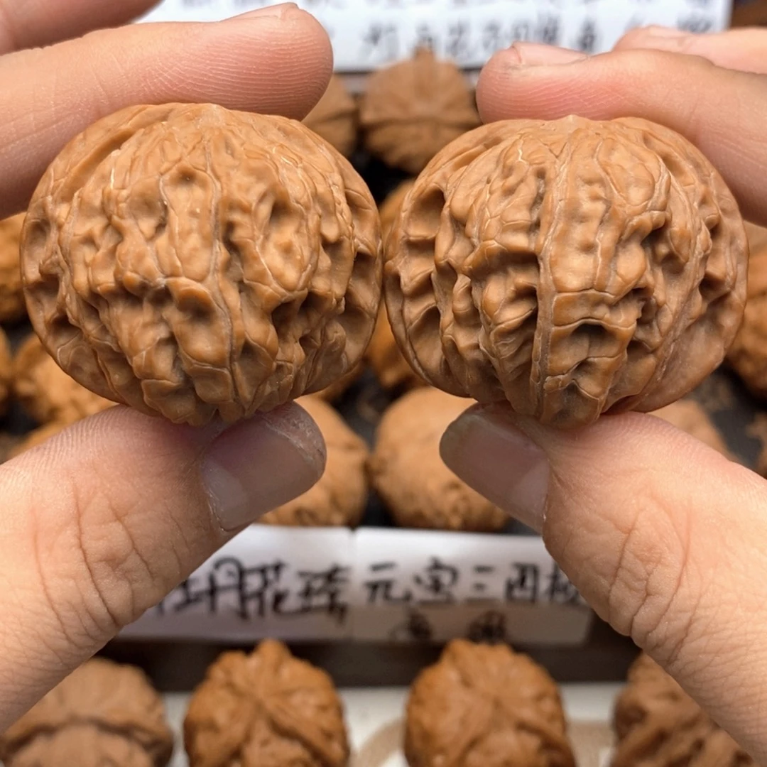 吊坠文玩核桃40尺 全品磨盘 23