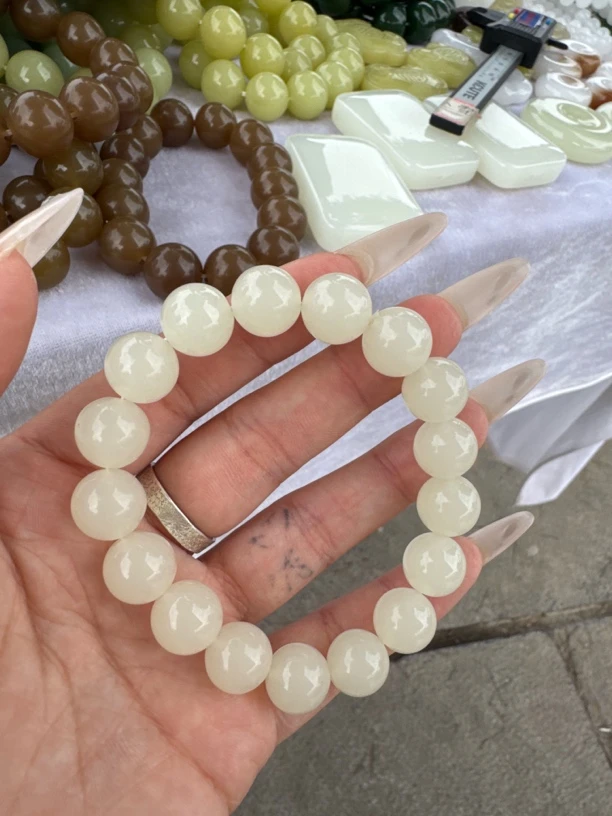 高端精品手串 暖白卡12