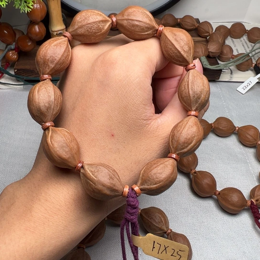 橄榄核手串/手链梅林特核17/25