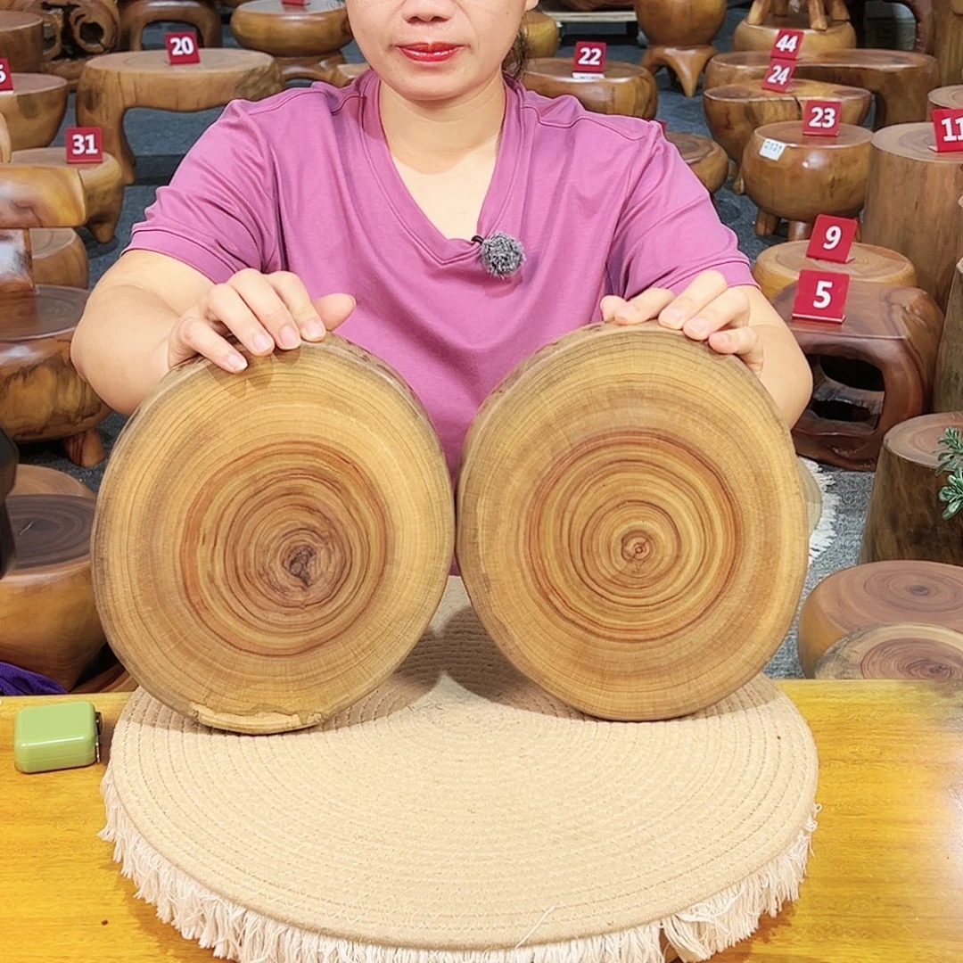 号香樟木尺寸：25-22-4cm