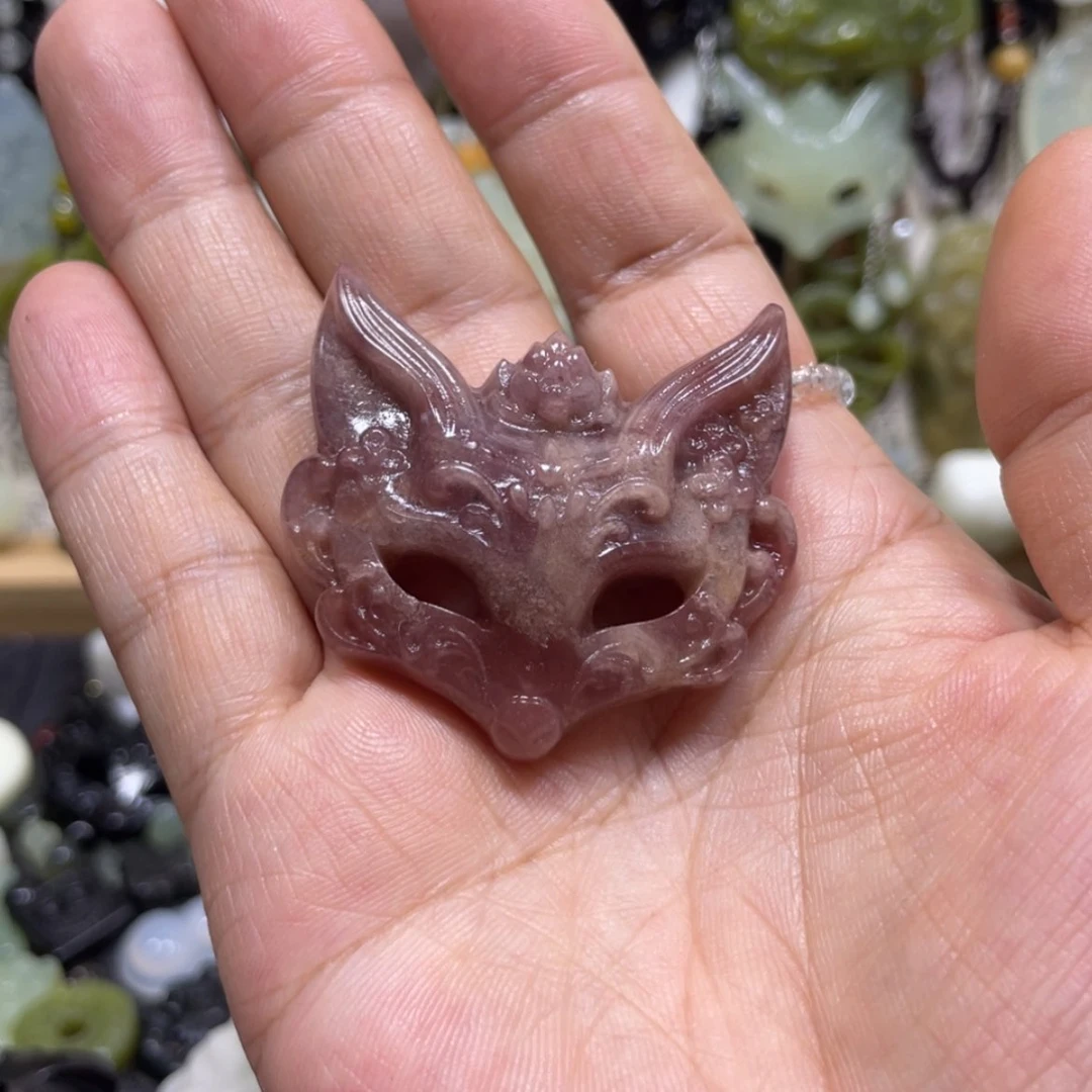 【闪购商品】岫玉颈饰未镶嵌漫*姐17吊坠