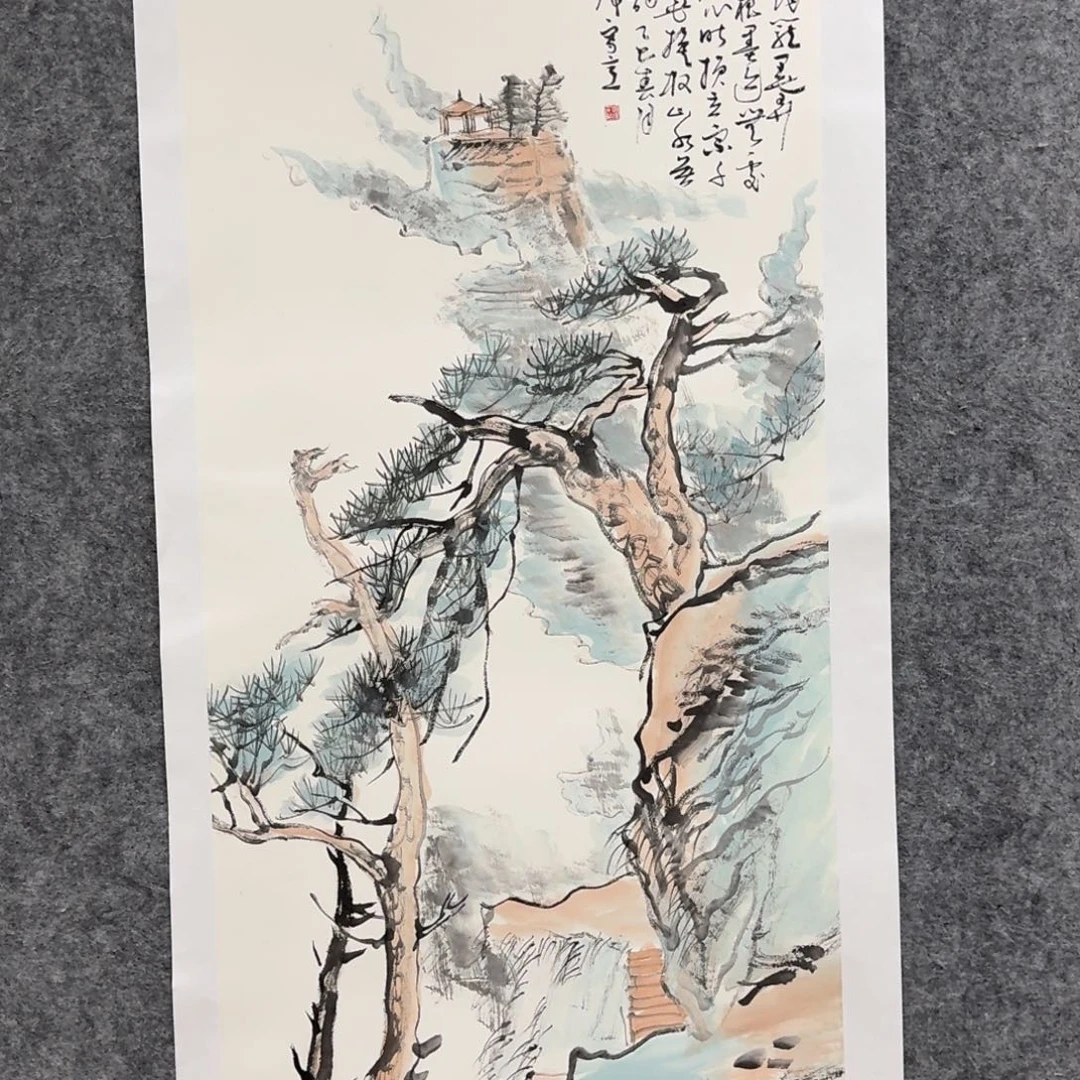 国画国画作品lhw老师人物