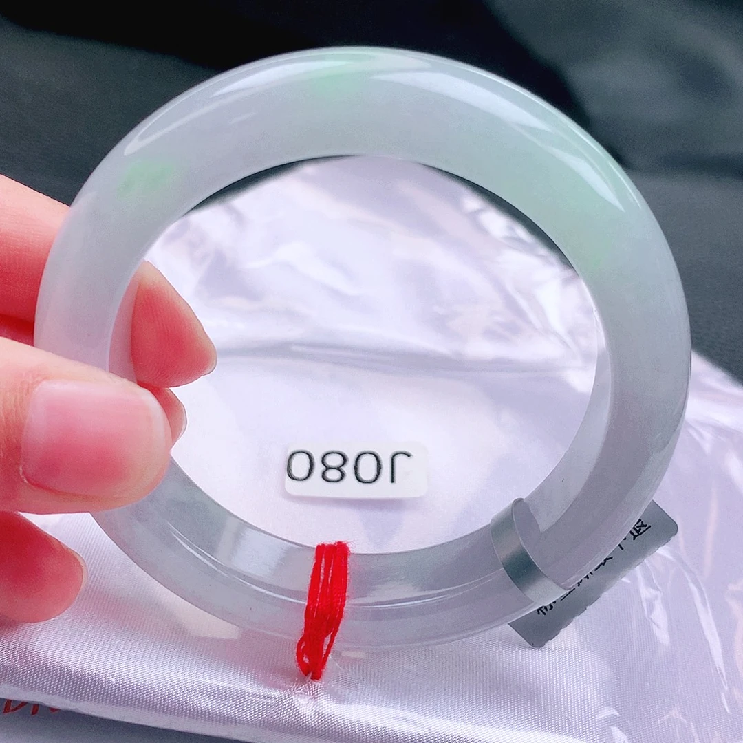 翡翠未镶嵌手镯缅甸天然a货翡翠手镯