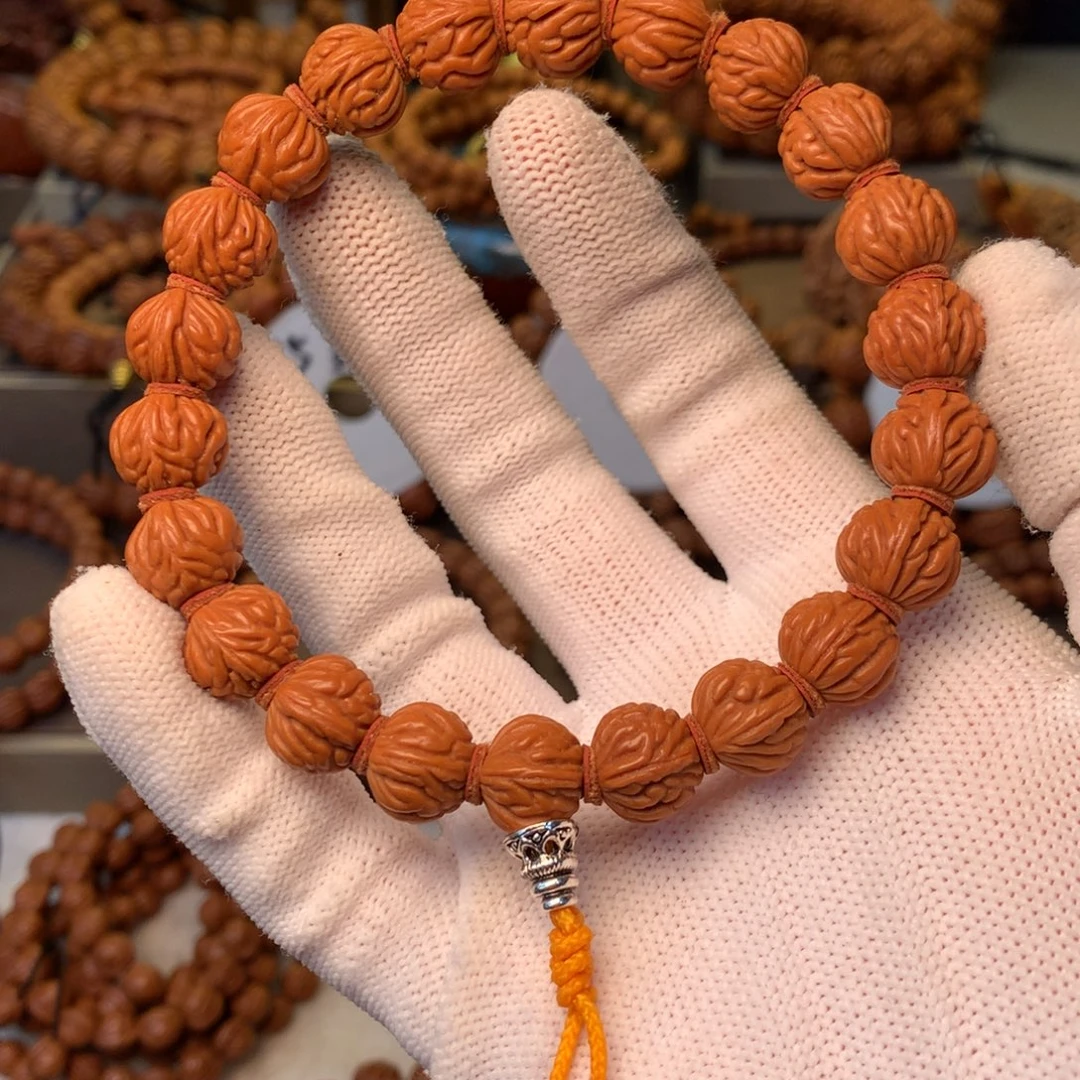 桃核手串秦岭野生