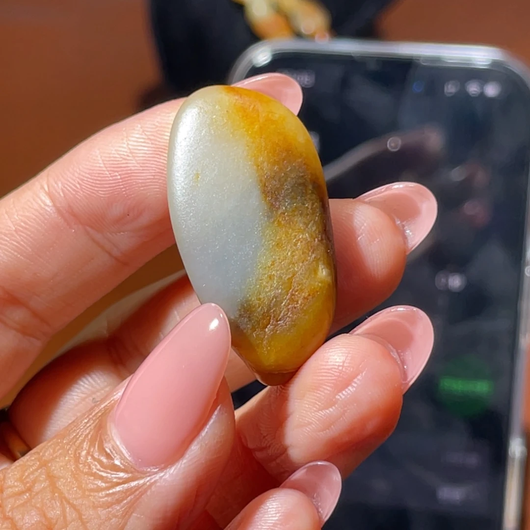 m***。和田玉（白玉）未镶嵌颈饰