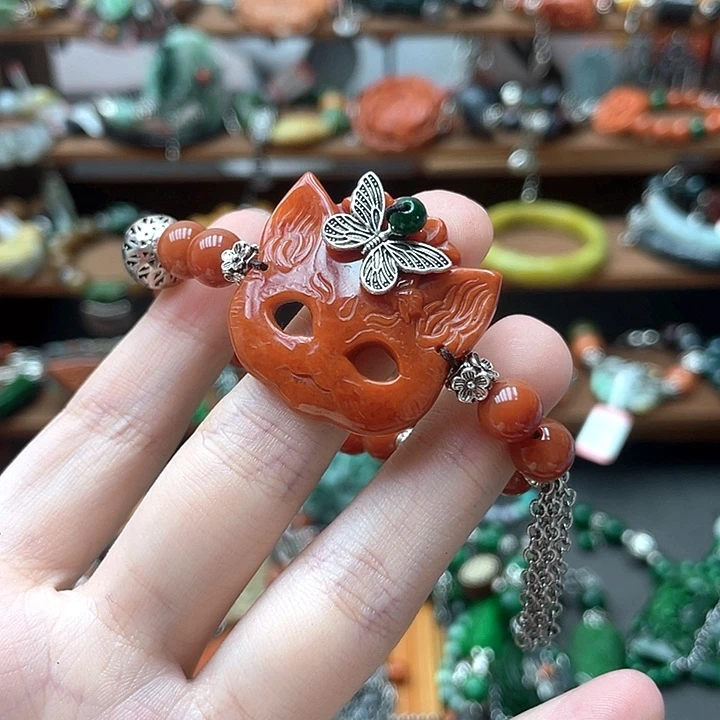 翡翠未镶嵌手链饰品