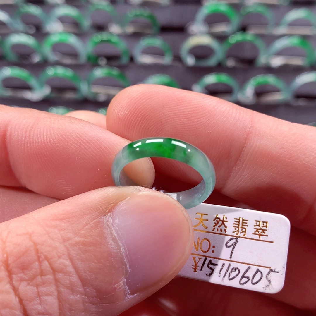 翡翠未镶嵌戒指翡翠戒指