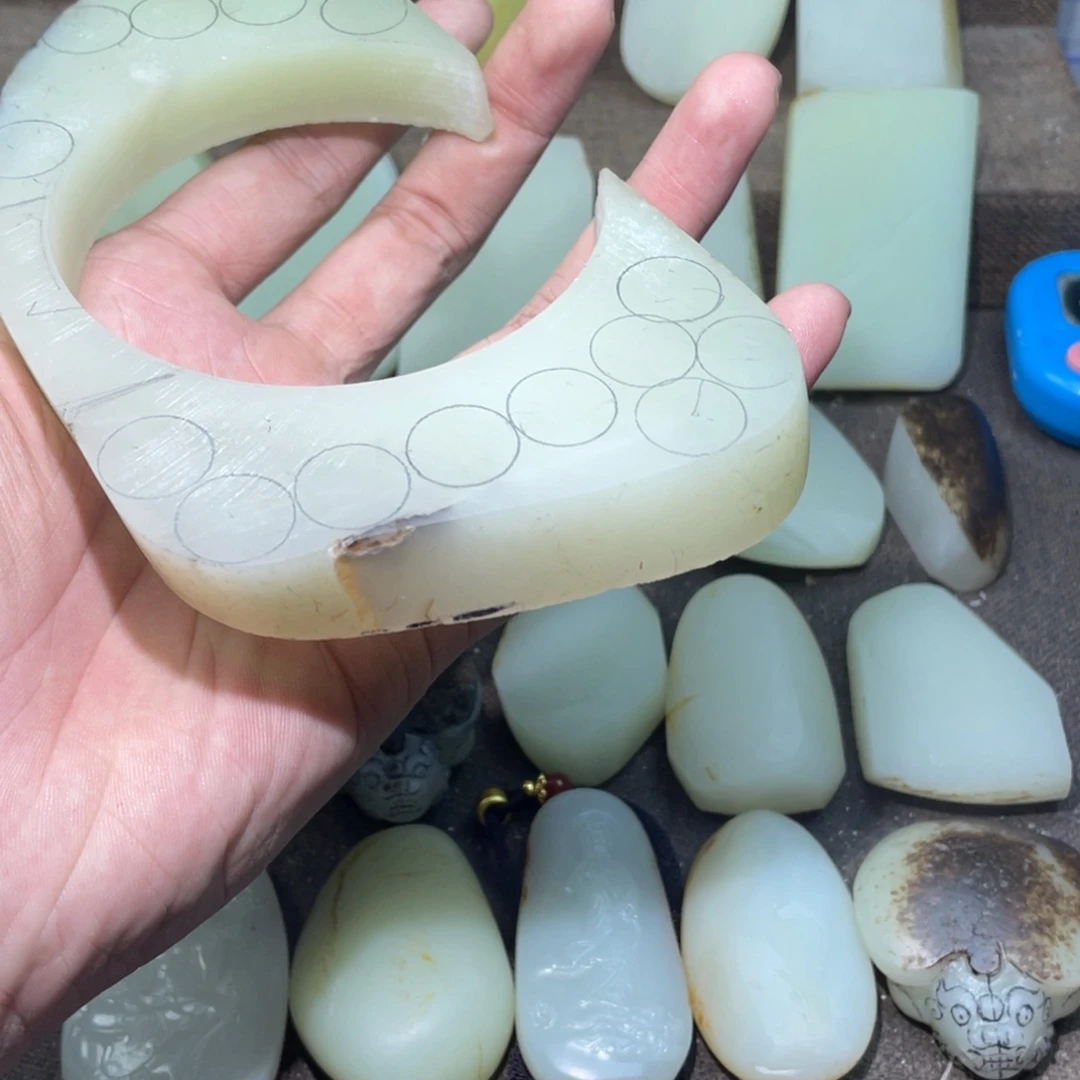 辉***阳定制和田玉未镶嵌和田玉