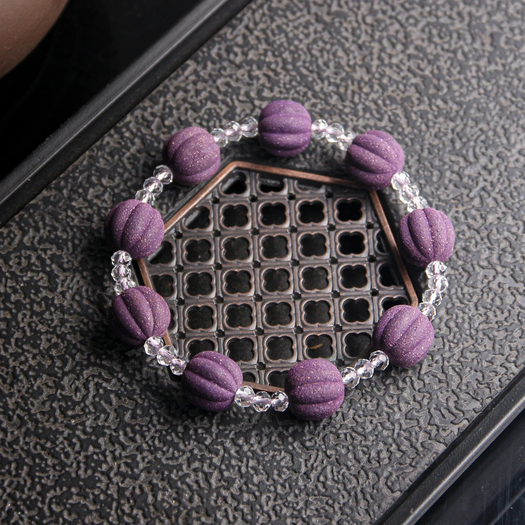 紫气东来合香珠12mm单圈手串 HX0201