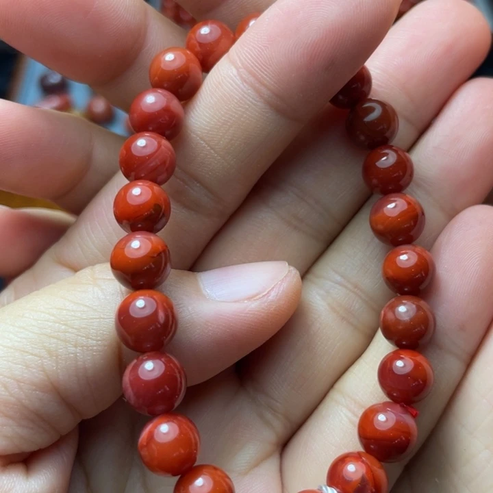南红玛瑙未镶嵌手串多样性发17