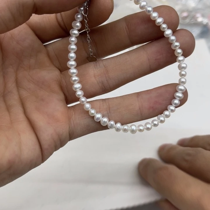 颈饰未镶嵌淡水珍珠00790