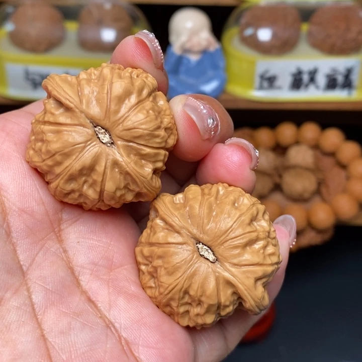 山***城文玩核桃吊坠37乾隆磨