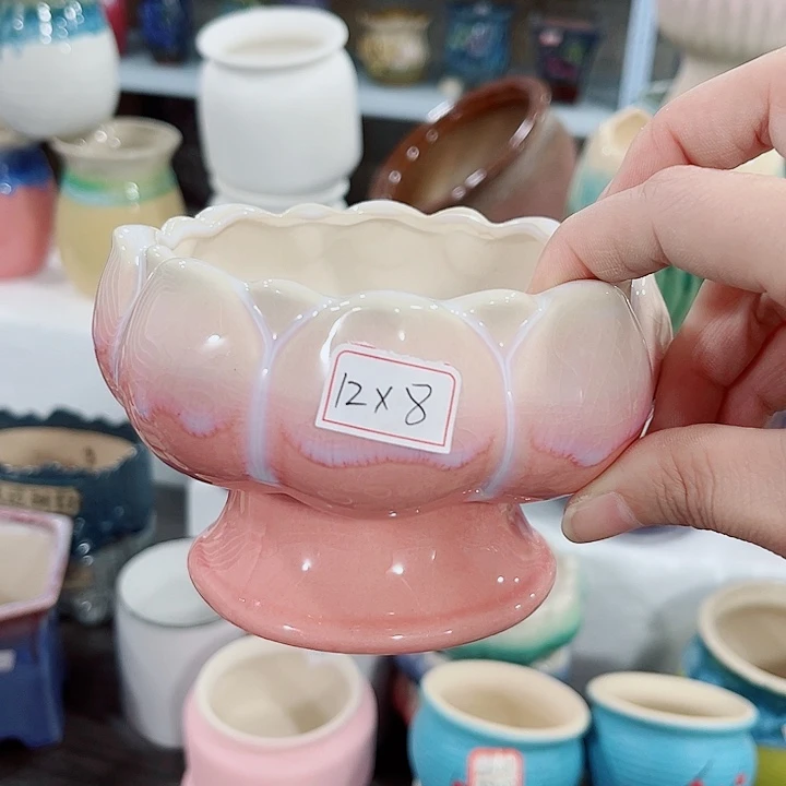 多肉陶瓷花盆满10元包邮