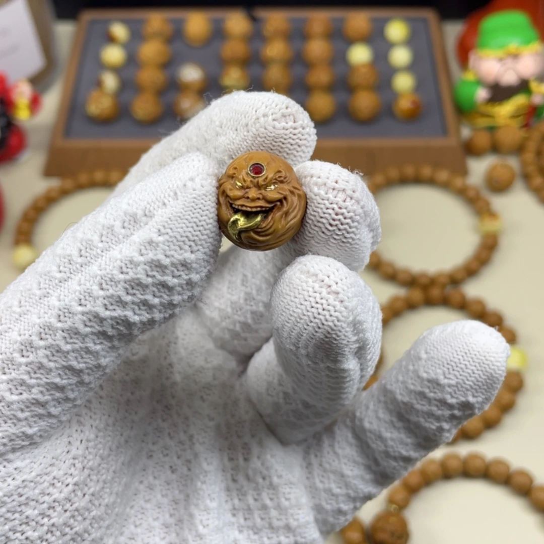 男***.猴头核桃吊坠猴头单颗