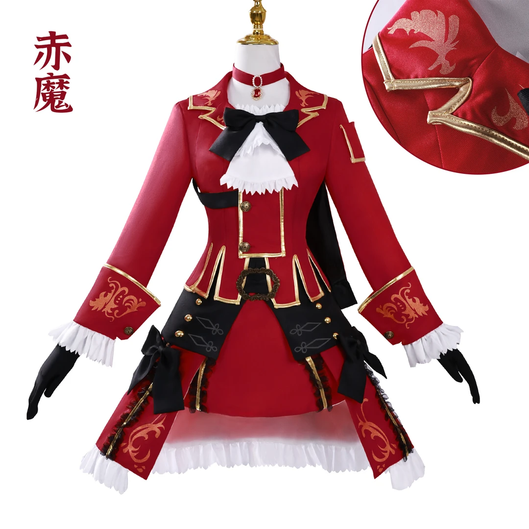 赤魔cos服最终幻想赤魔cosplay二次元游戏扮演服全套cosplay女装