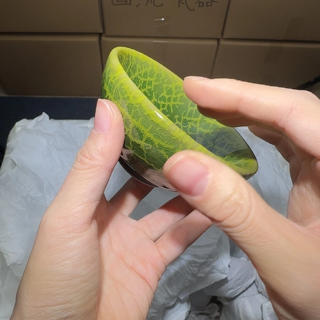茶盏微瑕建盏，介意勿拍