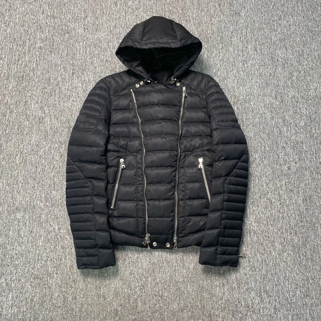 99新 Balmain/宝曼 CQ Balmain拉链羽绒外套/L码/98新/54171