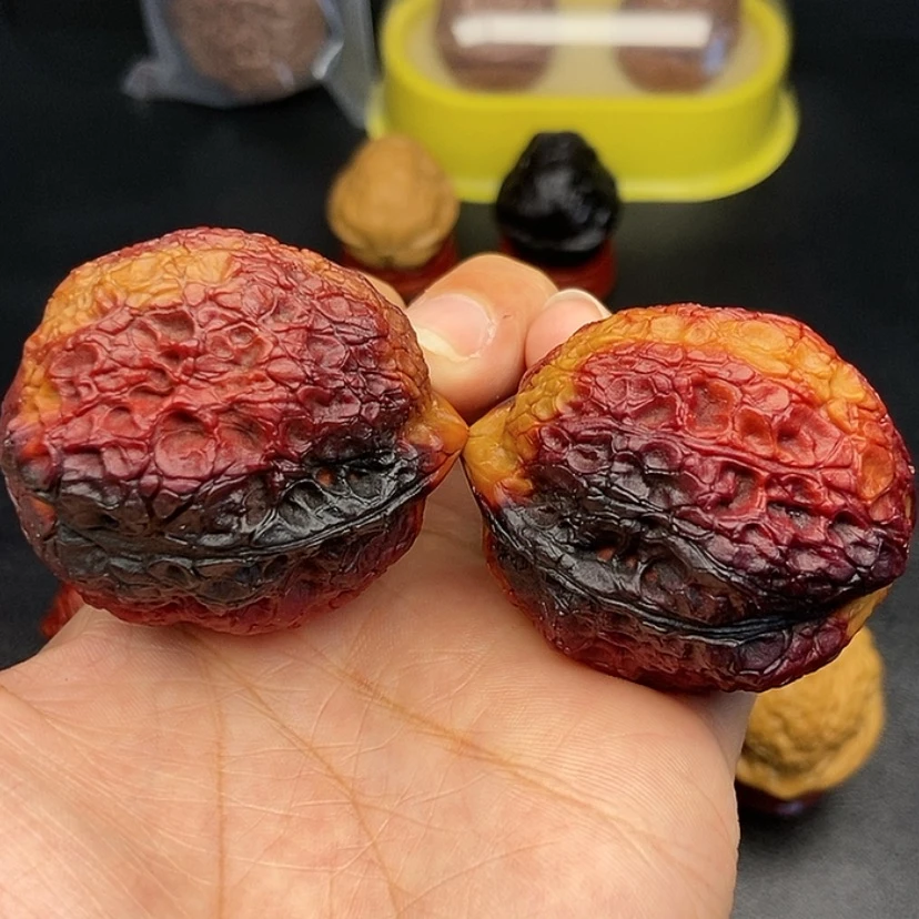 【闪购商品】把件文玩核桃44尺蟾祖65.5克