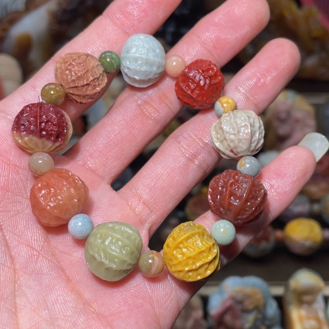 未镶嵌手串石英质玉