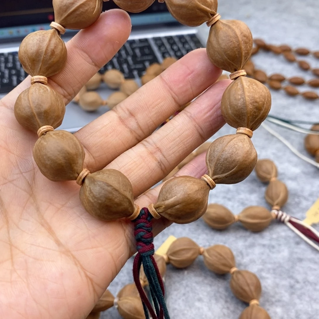 橄榄核手串/手链石****司18短圆一物一图