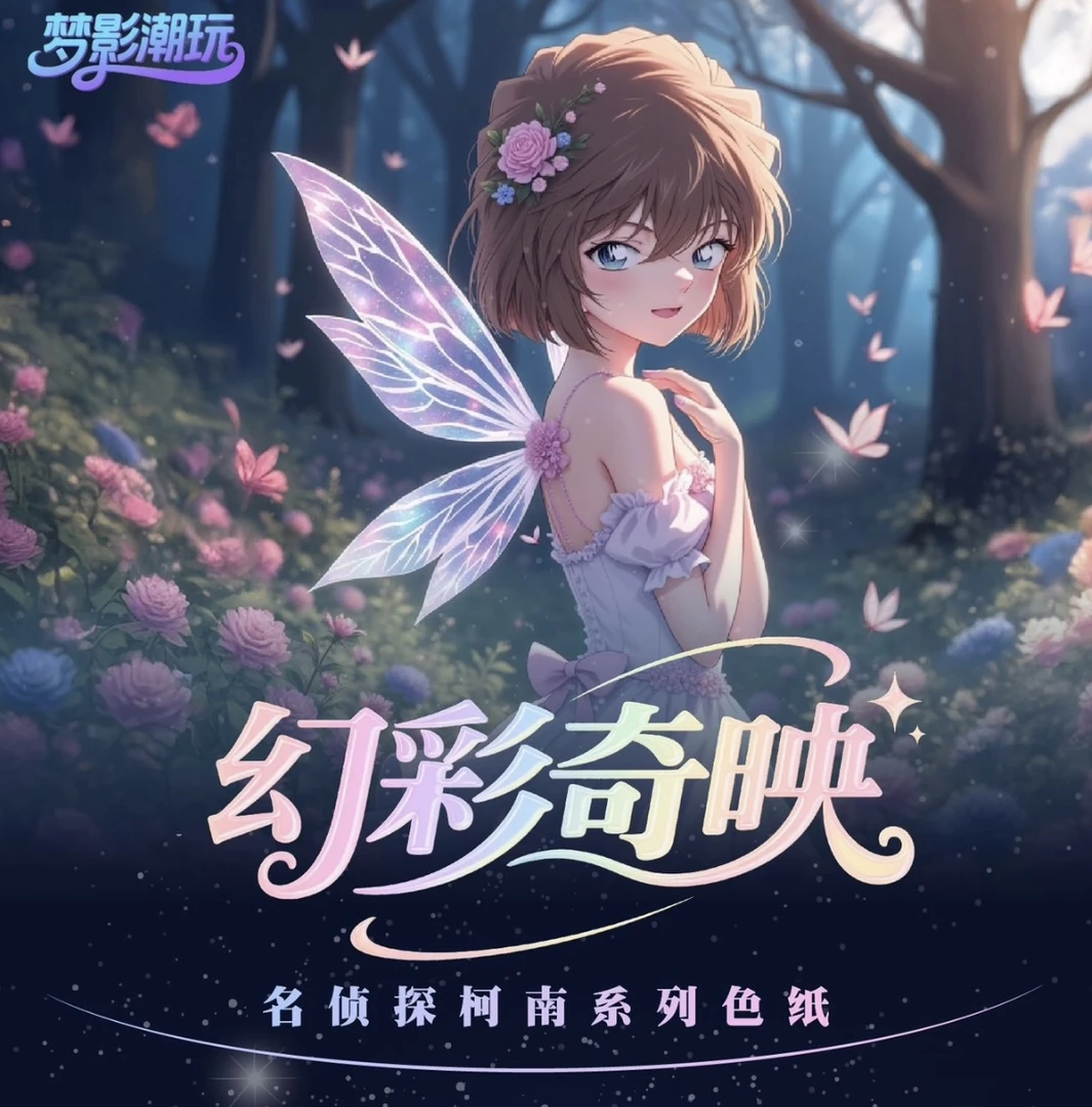 【玩法平拆】梦影潮玩 名侦探柯南 幻彩奇映系列色纸 （默认代拆 ）