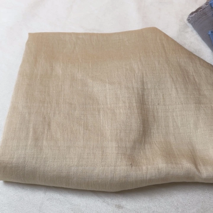 杏色苎麻2.5米。