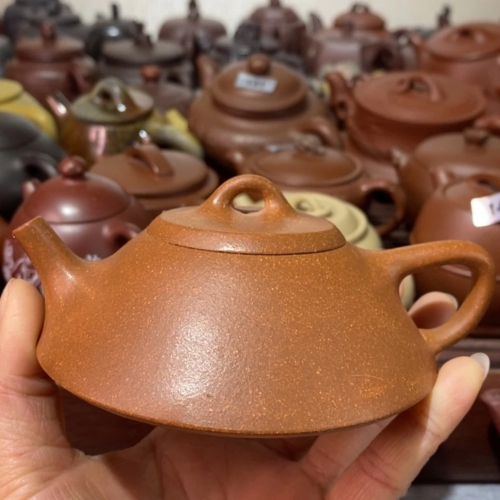 紫砂茶壶微瑕处理一把