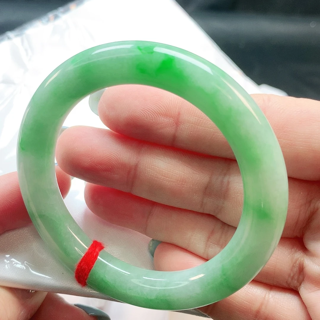 未镶嵌手镯翡翠圆条2251