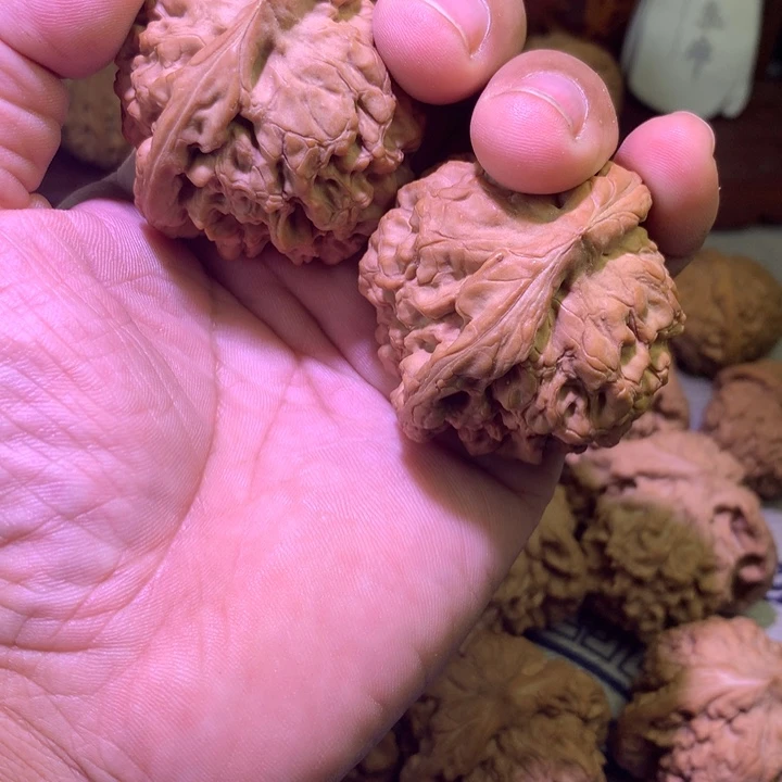 生***船文玩核桃把件龙鼎