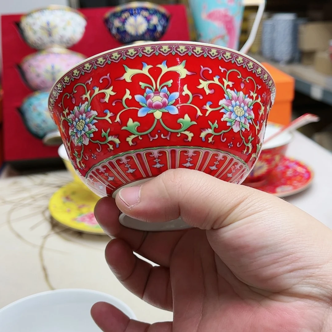 【闪购商品】珐琅4.5英寸6。。。。。。