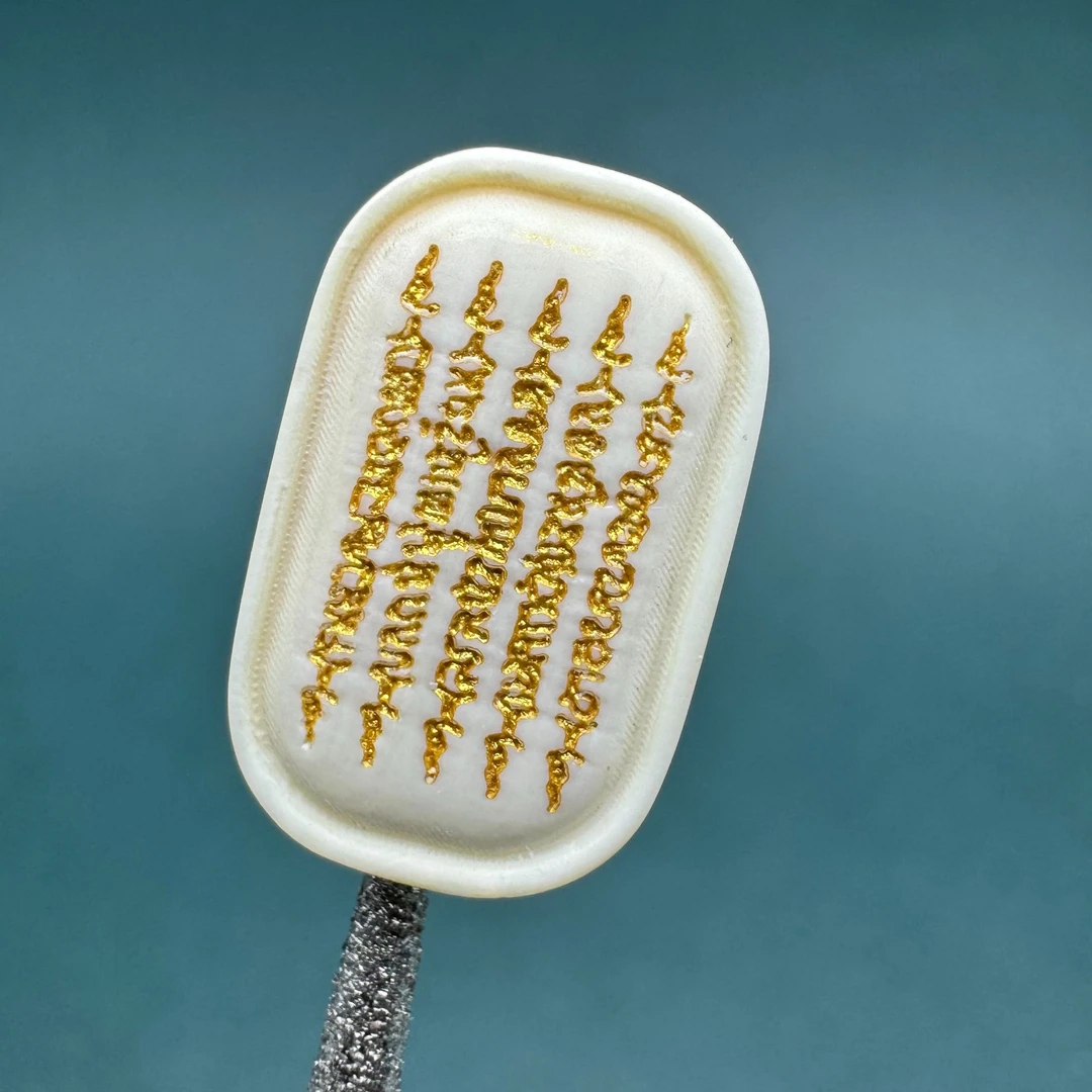 D1718天然猛犸牙五条经雕刻牌 支持鉴定假一罚四