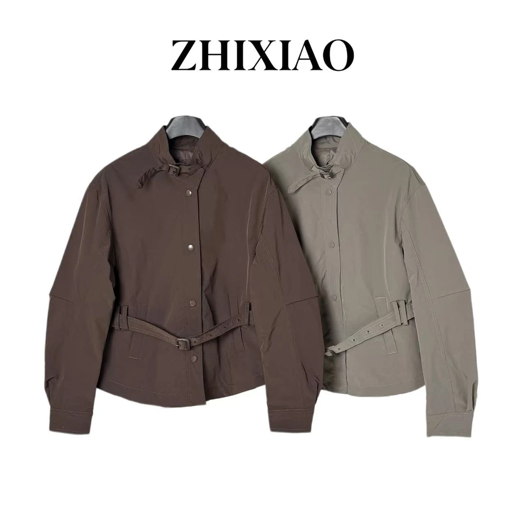 【ZHIXIAO】秋冬新款：短款立领外套67018