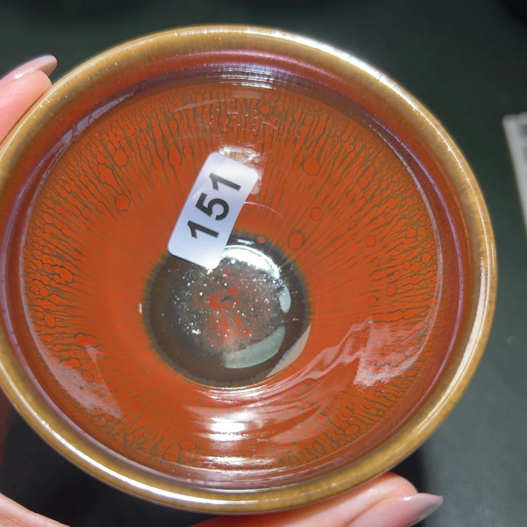 茶盏全手工原矿原釉建盏