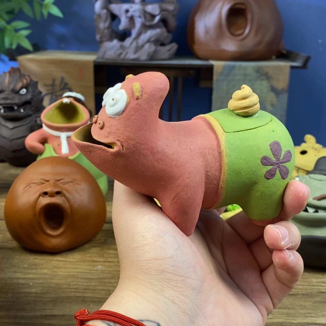 茶壶紫砂紫砂 小派大星