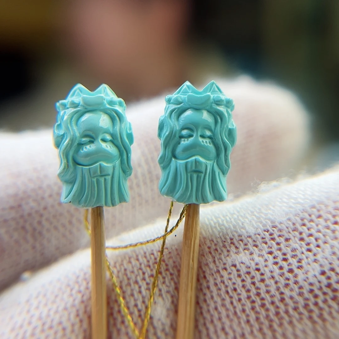 绿松石珠宝奇石未镶嵌