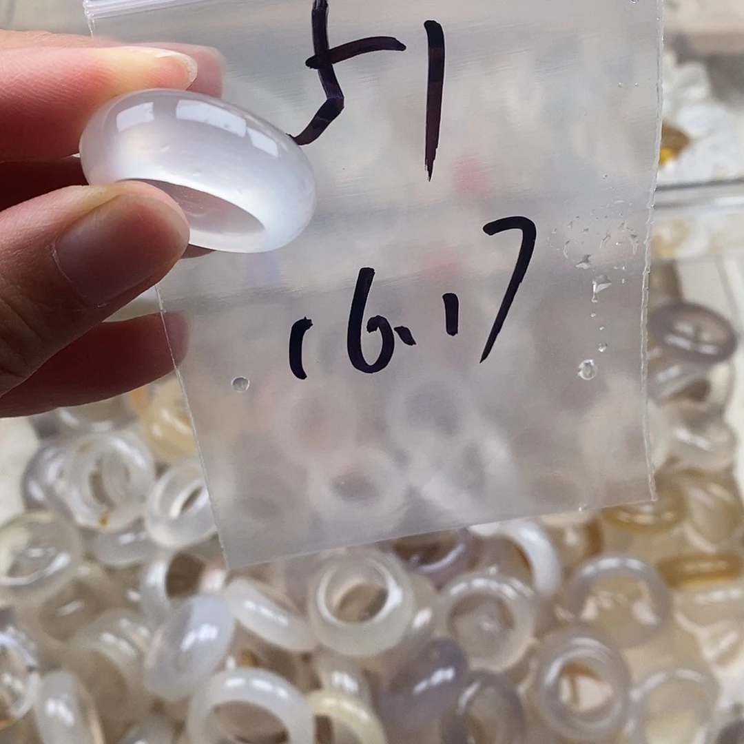 未镶嵌戒指玛瑙/玉髓