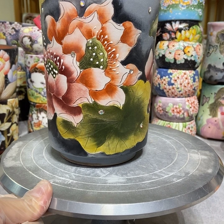 景德镇艺术手绘作品