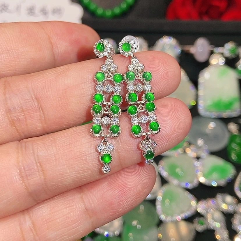 【闪购商品】未镶嵌翡翠耳饰天然翡翠