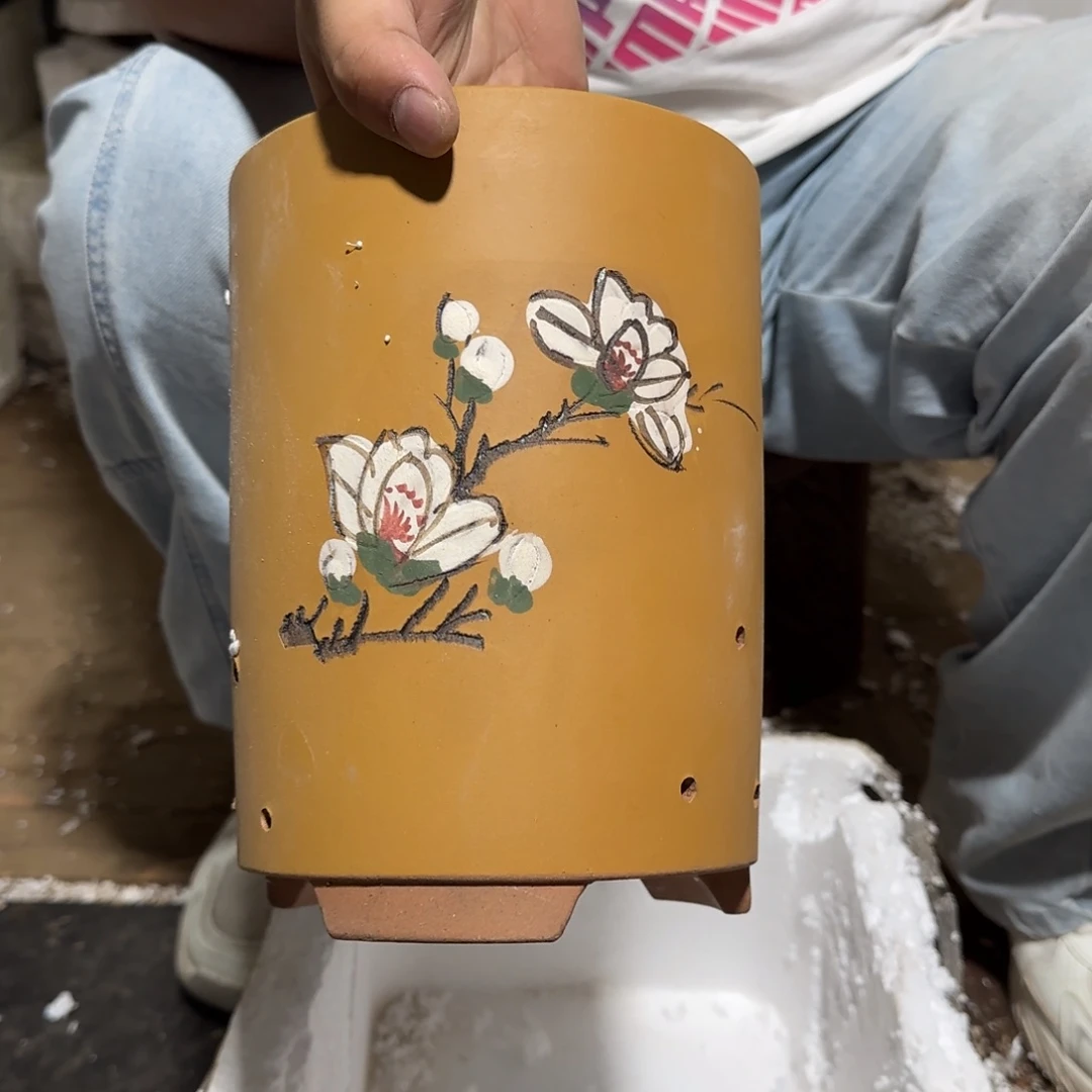 花盆紫砂口径17厘米