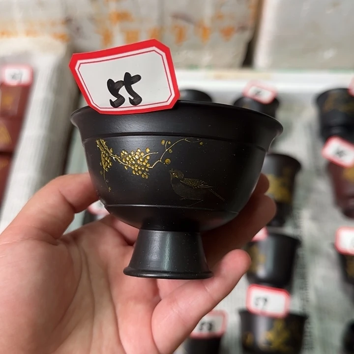 茶杯紫砂宜兴紫砂主人杯吧