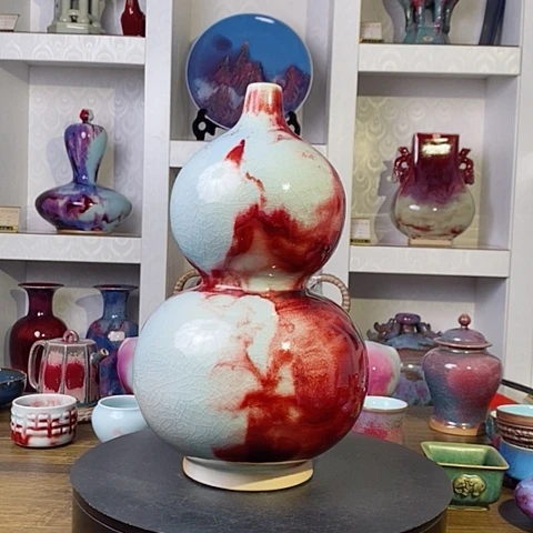 摆件禹州神后钧瓷原产地~