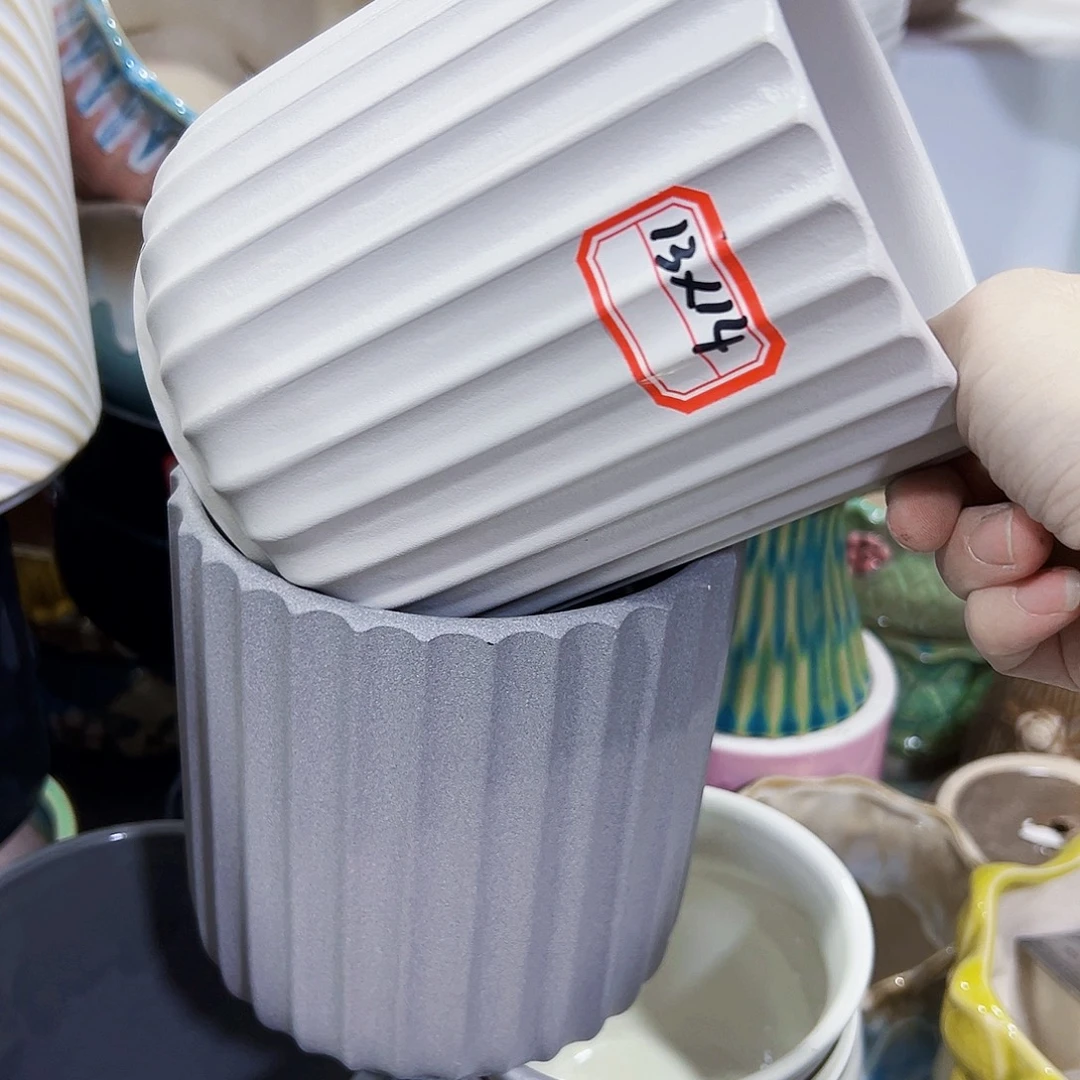 外贸尾货陶瓷花盆凑单10米包邮