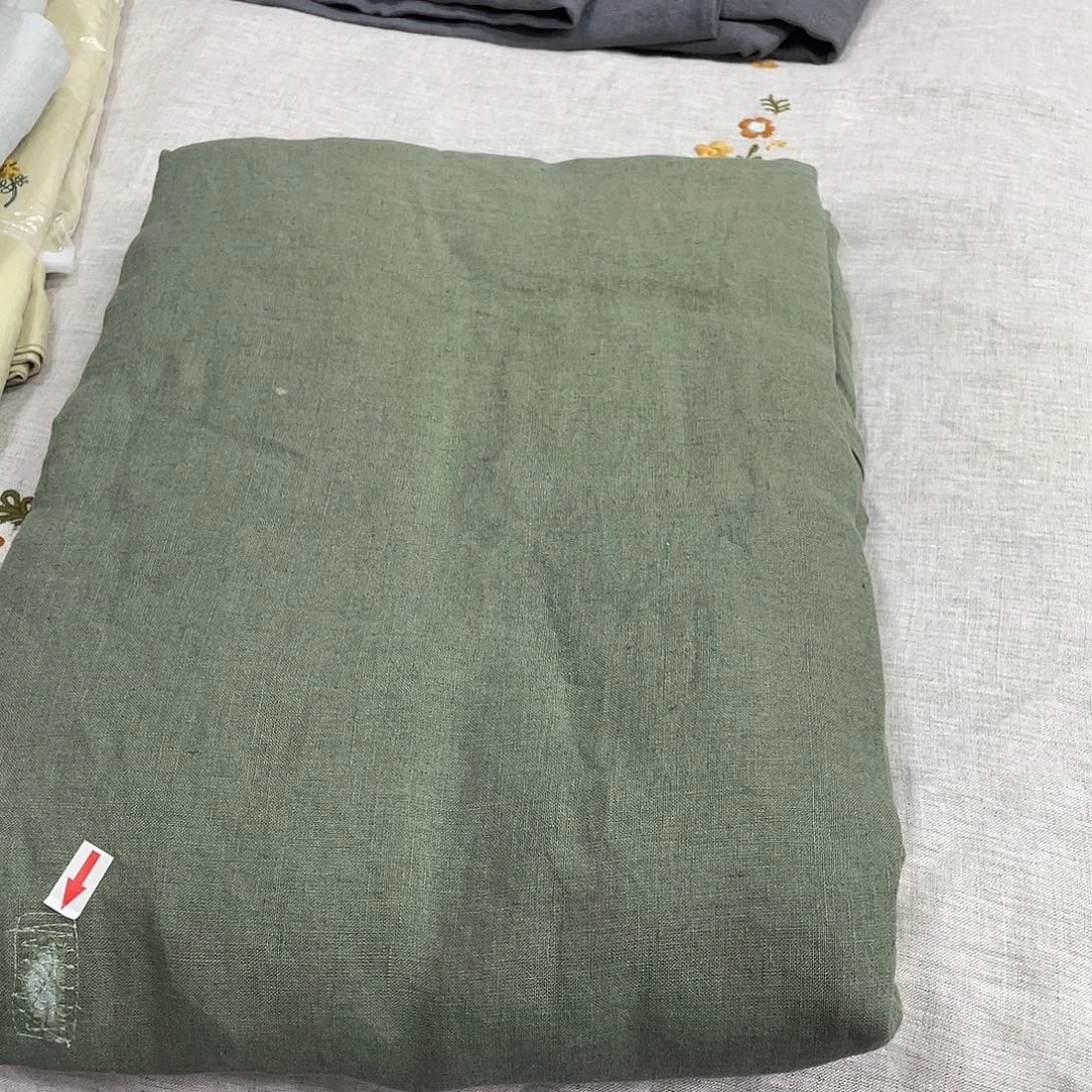 瑶***瑶绿色标准被套洞瑕不退不换
