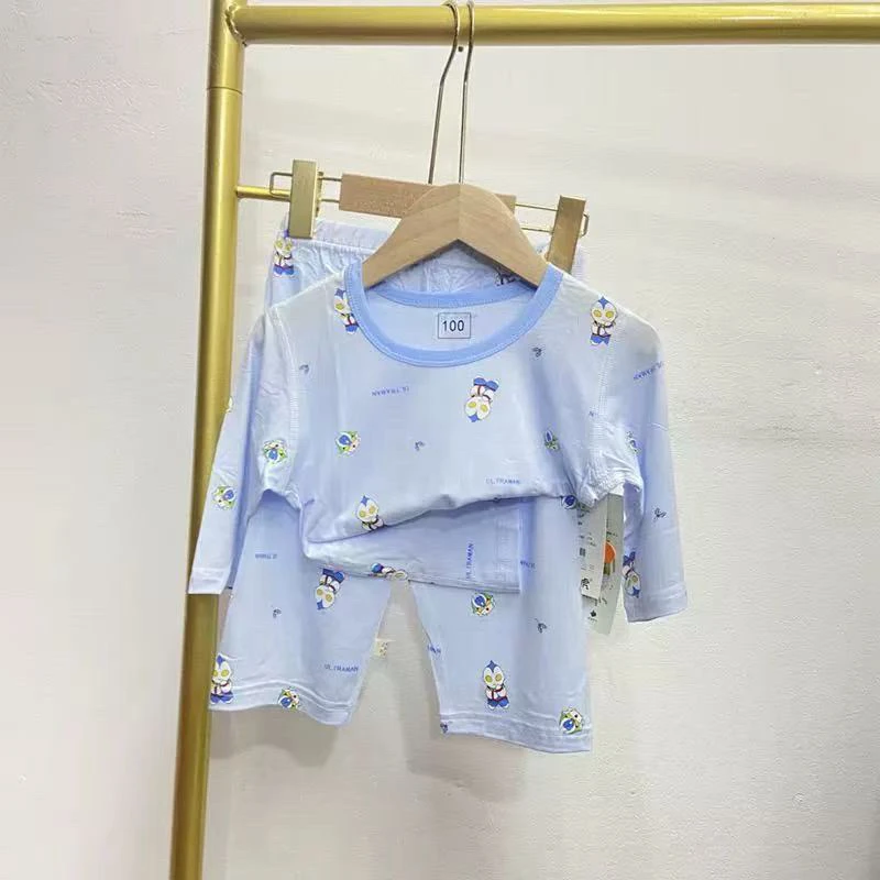 5007新款小童七分袖家居服