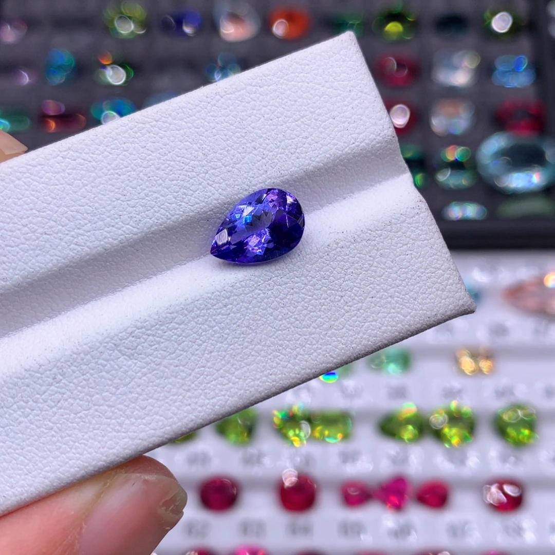 坦桑石珠宝半成品未镶嵌