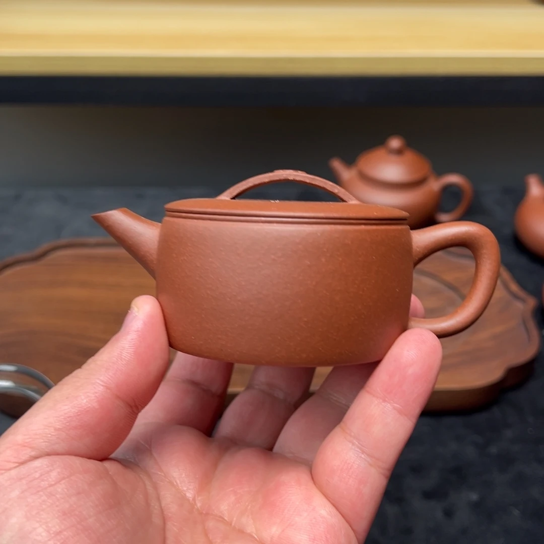 紫砂茶壶110cc底槽清汉瓦