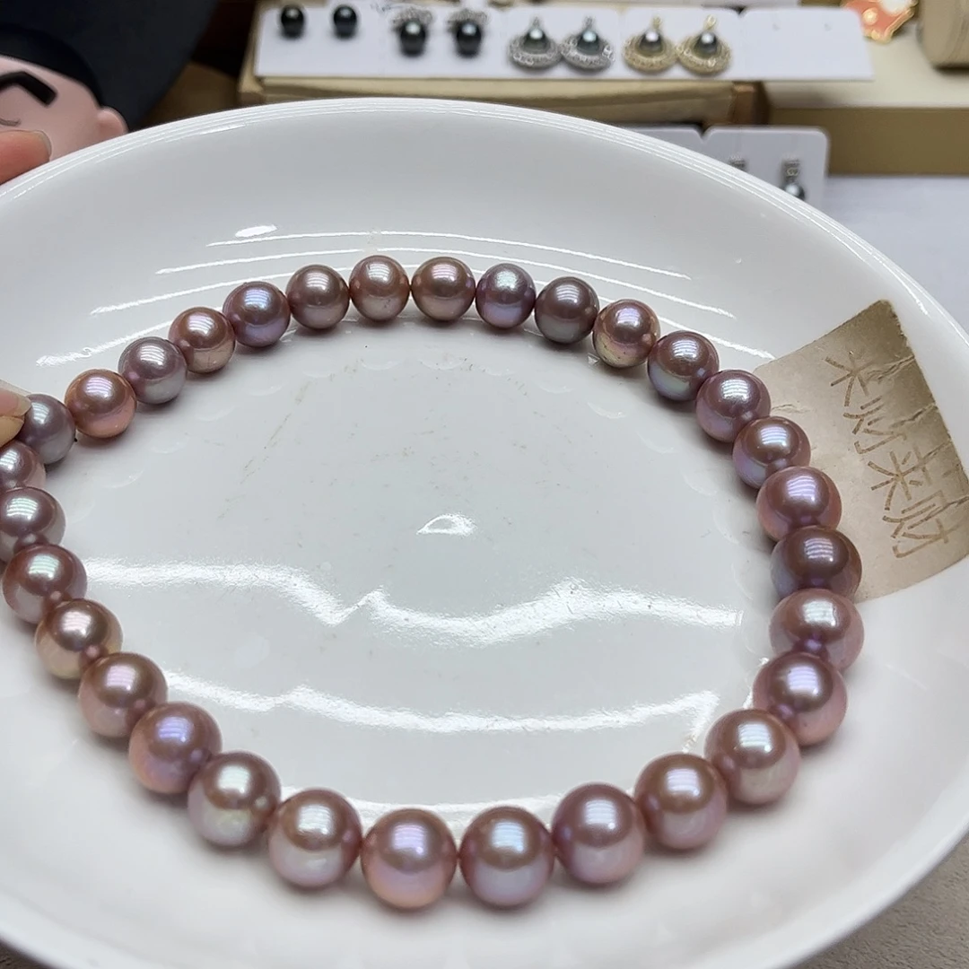 未镶嵌颈饰淡水珍珠