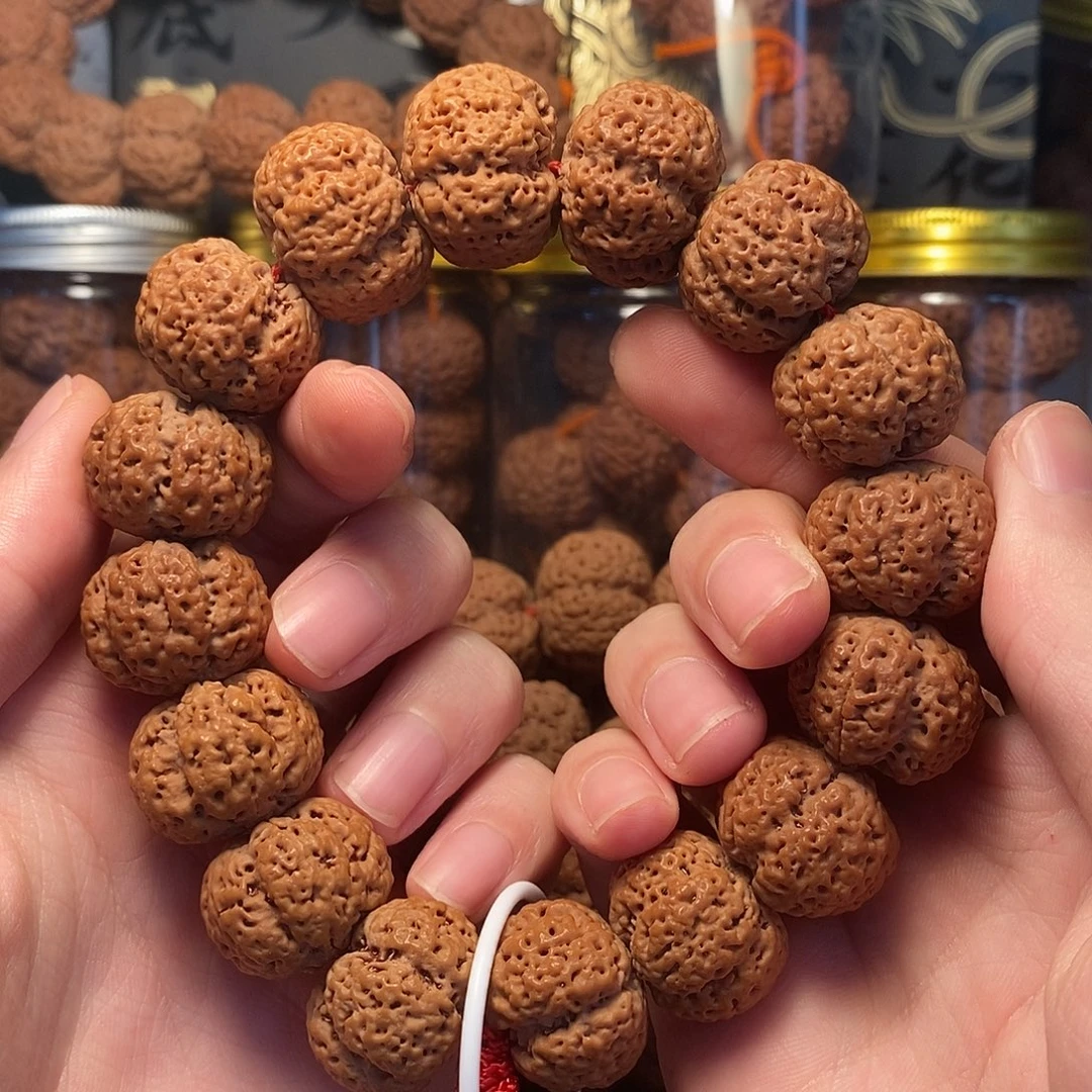 ～***白手串金刚菩提22梁王次超头